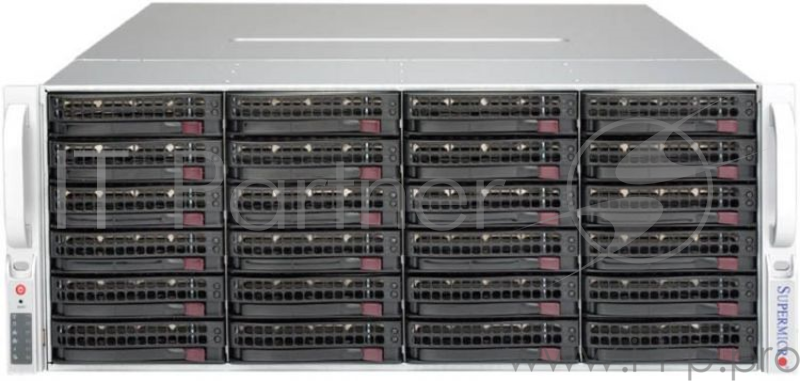 Supermicro SuperStorage 4U Server 6049P-E1CR36H noCPU(2)Scalable/TDP 70-205W/ no DIMM(16)/ 3108RAID