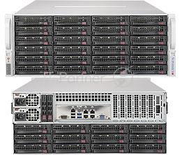 Supermicro SuperStorage 4U Server 6049P-E1CR36H noCPU(2)Scalable/TDP 70-205W/ no DIMM(16)/ 3108RAID
