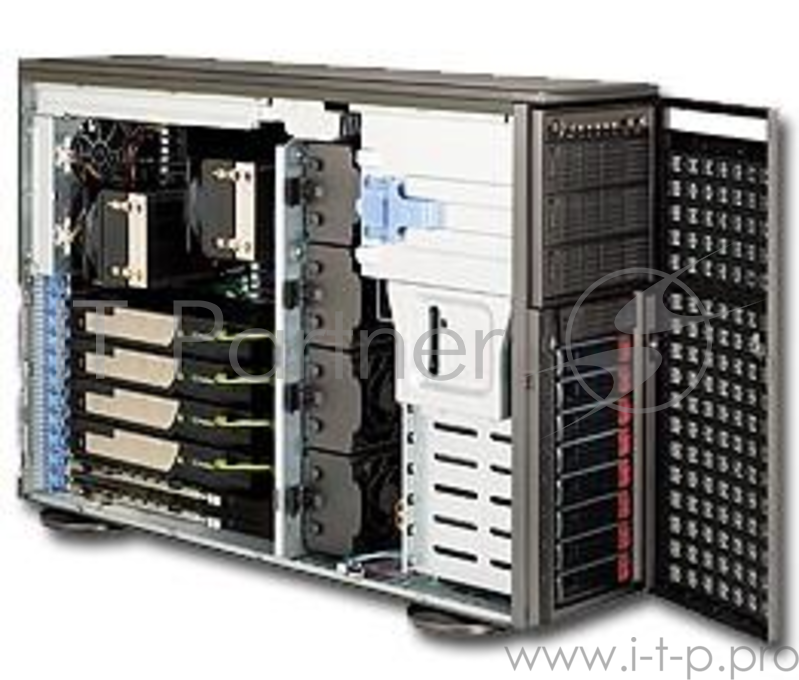 Корпус CSE-747TQ-R1620B Dark Gray 4U Tower SC747TQ W/ Redundant