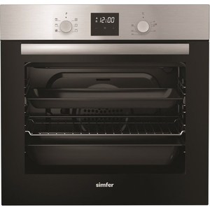 Духовой шкаф Электрический Simfer B6EM56013 серебристый (нерж. сталь)