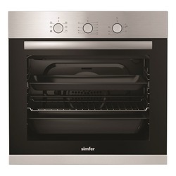 Духовой шкаф Электрический Simfer B6EM16013 серебристый (нерж. сталь)