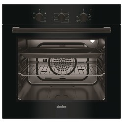 Духовой шкаф Электрический Simfer B6EB16013 черный