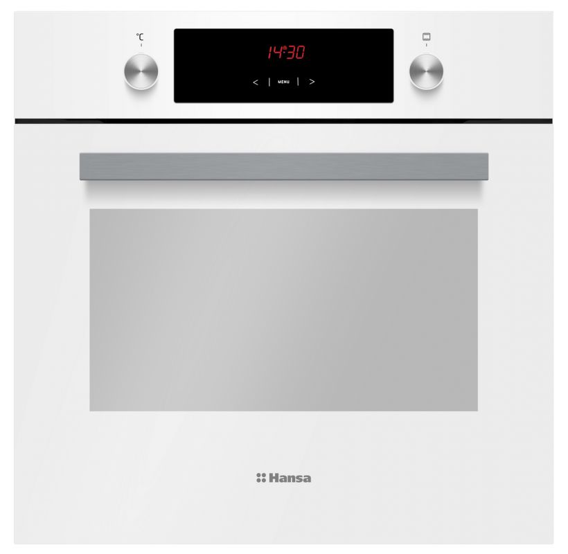 Духовой шкаф Электрический HANSA BOEW68411 черный/белый