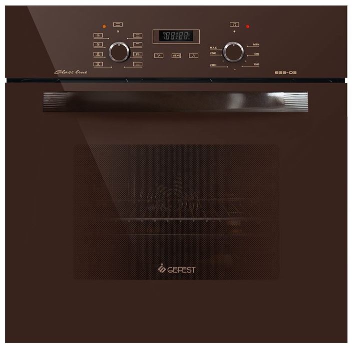 Духовой шкаф Электрический GEFEST ЭДВ ДА 622-02 К коричневый