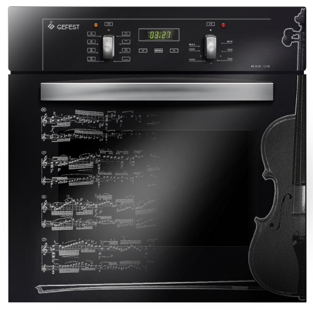 Духовой шкаф Электрический GEFEST ЭДВ ДА 622-02 Д1 черный