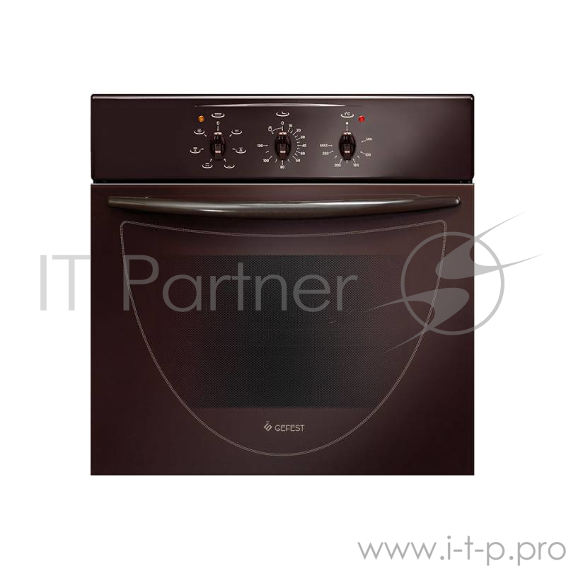 Духовой шкаф Электрический GEFEST ЭДВ ДА 602-01 К коричневый