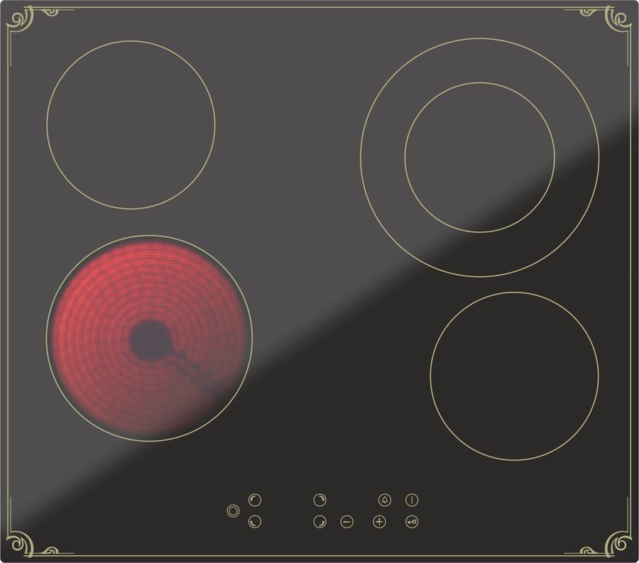 Электрическая варочная панель DARINA 4P8 E326 B