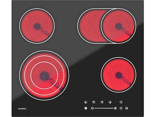 Варочная поверхность электрическая Darina 4P E 329 B черный