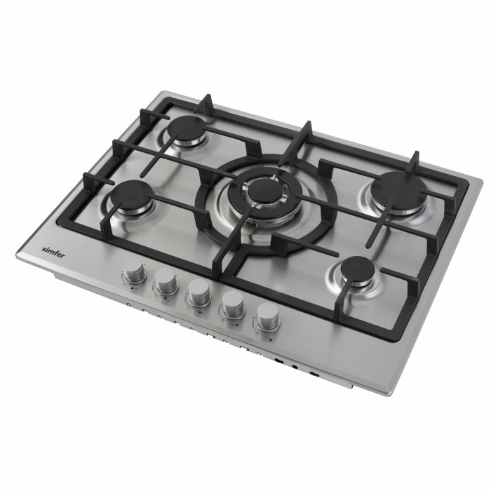 Поверхность независимая газовая Simfer H70W51M512