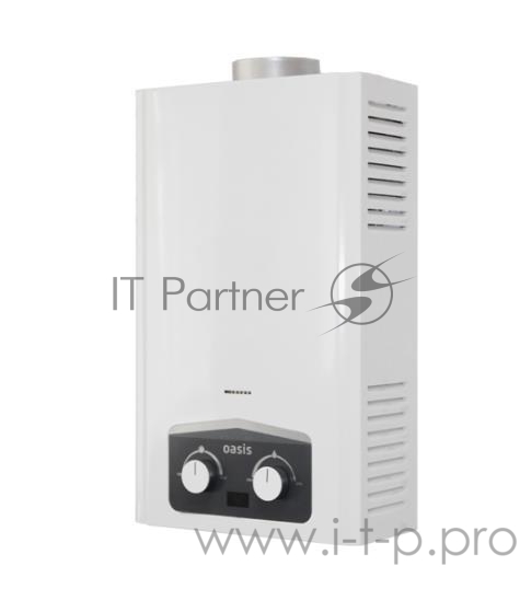 Водонагреватель газовый Oasis Modern 28M 28 кВт. 14 л/мин. проточный, белый