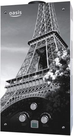 Водонагреватель Oasis Glass 20 EG 20 кВт. 10 л/мин. газовый проточный, Эйфелевая башня