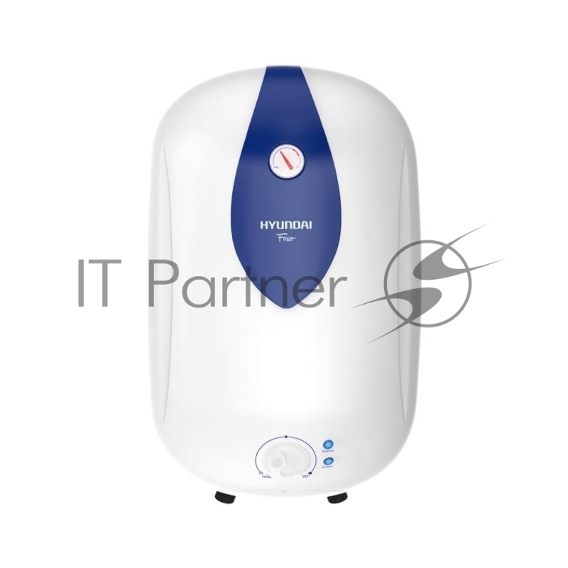 Водонагреватель Hyundai H-SWE4-10V-UI100 электрический накопительный, белый/синий