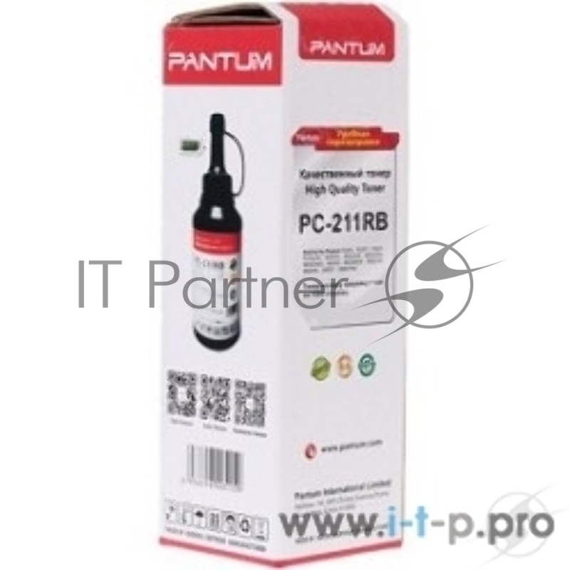 Заправочный комплект Pantum PC-211RB P2200/M6500 (О), 1,6k, +1чип, Bk