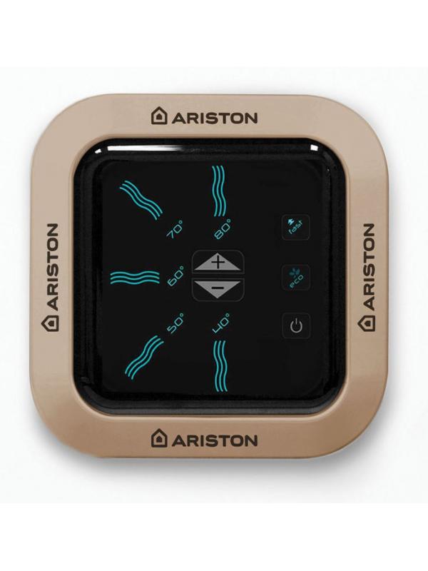 Водонагреватель Ariston ABS VLS INOX PW 80 D, 2.5кВт, 80л, электрический настенный, белый/шампань