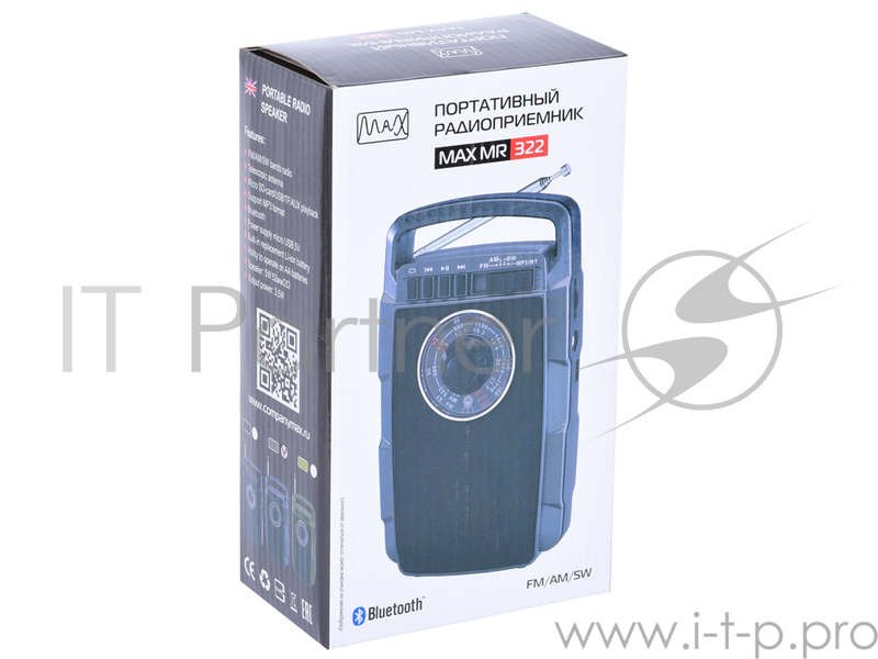 Радиоприемник MAX MR-322 Зеленый