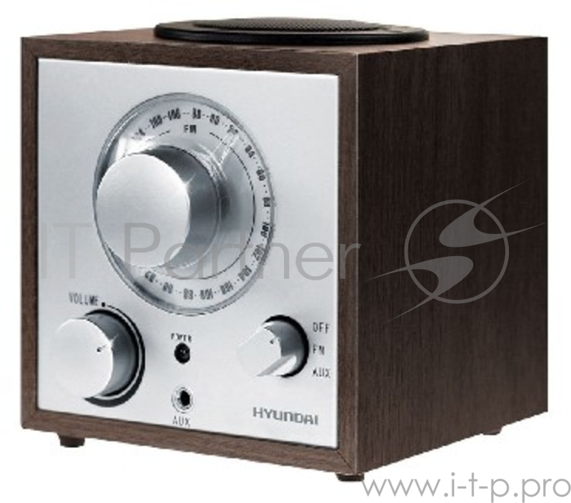 Радиоприемник настольный Hyundai H-SRS100 венге