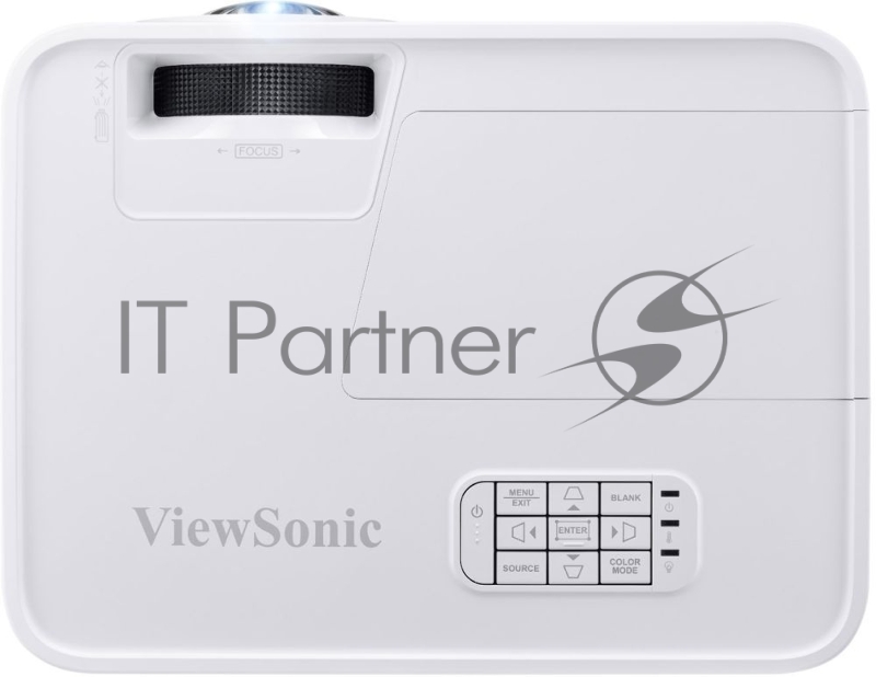 Проектор ViewSonic PS600W (DLP, WXGA 1280x800, 3500Lm, 22000:1, 2xHDMI, LAN, 1x10W speaker, 3D Ready