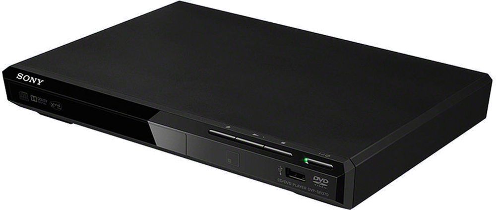 Плеер DVD Sony DVP-SR370 черный ПДУ