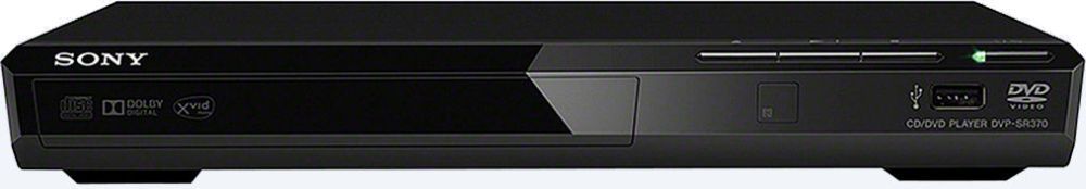 Плеер DVD Sony DVP-SR370 черный ПДУ