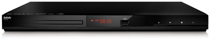 Плеер DVD BBK DVP036S черный Караоке ПДУ