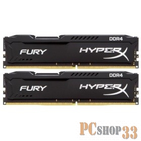 Модуль памяти 2x8ГБ DDR4 SDRAM Kingston HyperX FURY HX432C18FB2K2/16 (PC25600, 3200МГц, CL18)