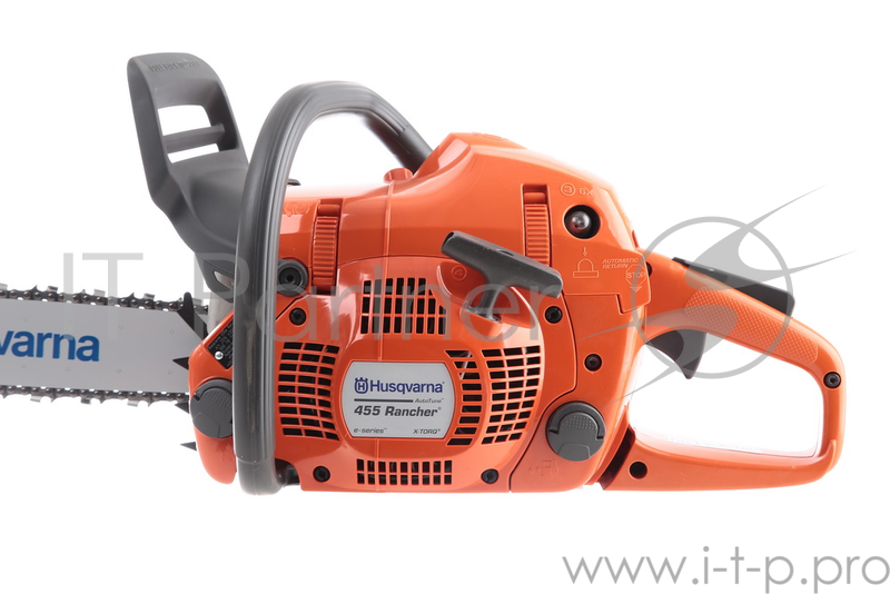 Бензопила Husqvarna 455e Rancher AT II 2600Вт 3.5л.с. дл.шин.:16 (38cm)