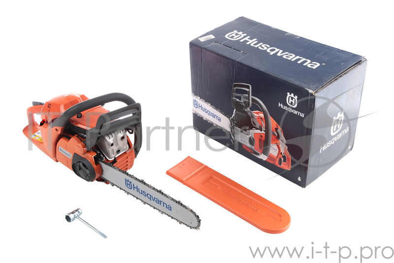 Бензопила Husqvarna 455e Rancher AT II 2600Вт 3.5л.с. дл.шин.:16 (38cm)