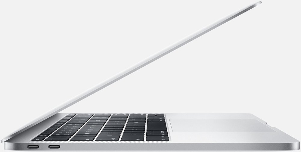 Ноутбук Apple MacBook Pro MPXR2RU/A Silver 13.3'' Retina {(2560x1600) i5 2.3GHz (TB 3.6GHz)/8GB/128GB SSD/Iris Plus Graphics 640} (Mid 2017)