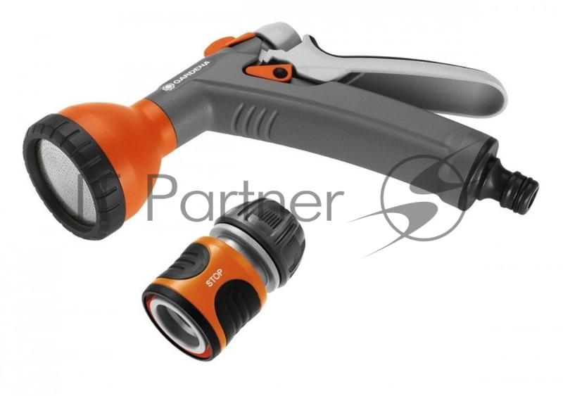 Пистолет-распылитель Gardena 18345-32.000.00 доп.компл.:коннектор с автостопом 1/2