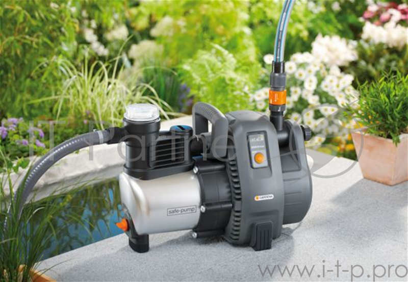 Садовый насос напорный Gardena 6000/6 inox Premium 1300Вт 6000л/час