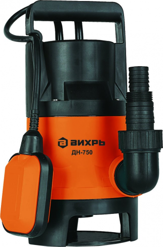 Садовый насос дренажный Вихрь ДН-750