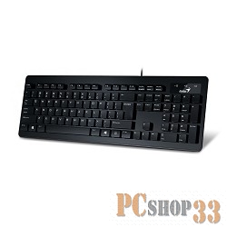 Клавиатура Genius SlimStar 130, черный (USB)