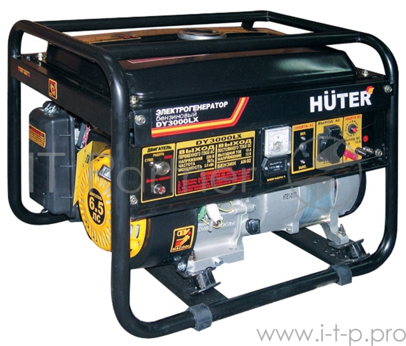 Генератор Huter DY3000LX 2.5кВт