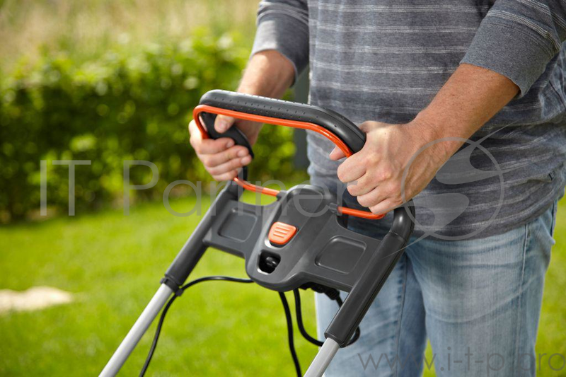 Газонокосилка роторная Gardena PowerMax 1400/34 электрическая 1400Вт