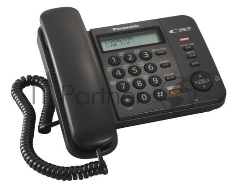 Телефон Panasonic KX-TS2358RUB, черный