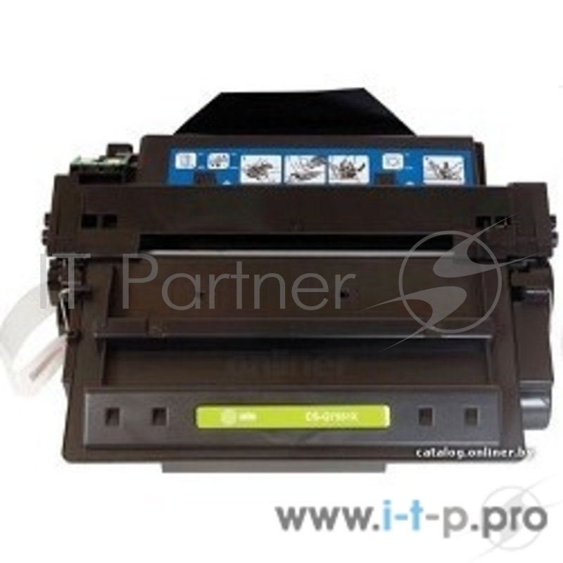 Тонер Картридж Cactus CS-Q7551X черный (13000стр.) для HP LJ P3005/M3027/ M3035