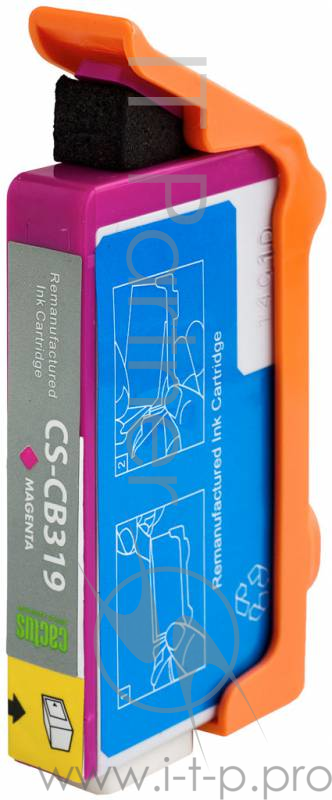 Картридж струйный Cactus CS-CB319 пурпурный (6мл) для HP PS B8553/C5383/C6383/D5463