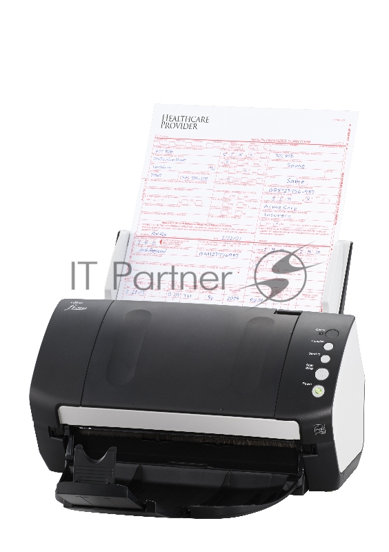 Сканер Fujitsu fi-7140, A4, 600x600dpi, с автоподатч., бело-черный (USB2.0)