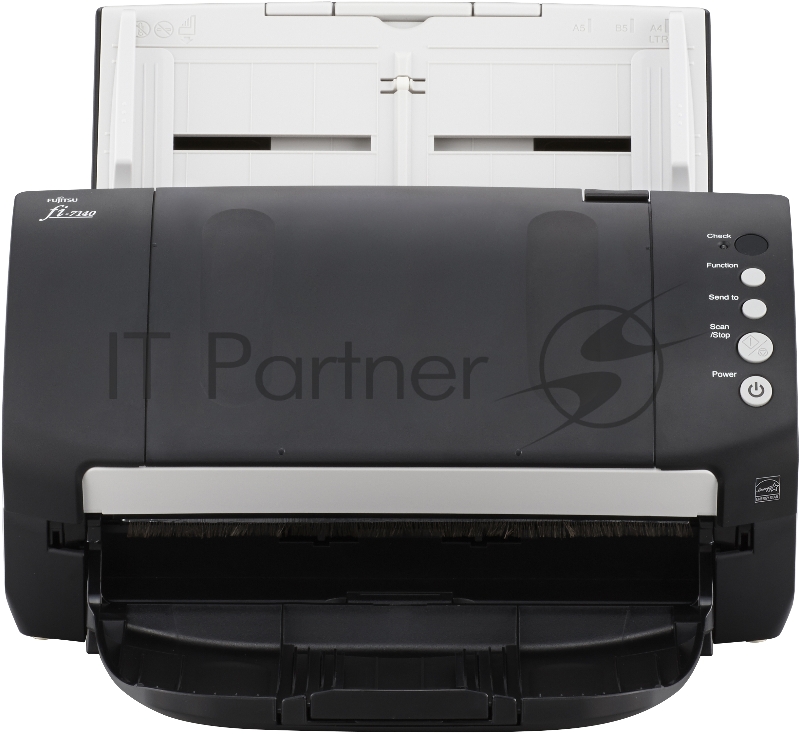 Сканер Fujitsu fi-7140, A4, 600x600dpi, с автоподатч., бело-черный (USB2.0)