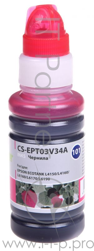 Чернила Cactus CS-EPT03V34A пурпурный70мл для Epson L4150/L4160/L6160/L6170