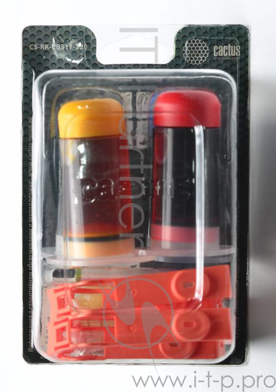 Заправочный набор Cactus CS-RK-CB317-320 многоцветный 120мл для HP PS B8553/C5383/C6383/D5463/5510