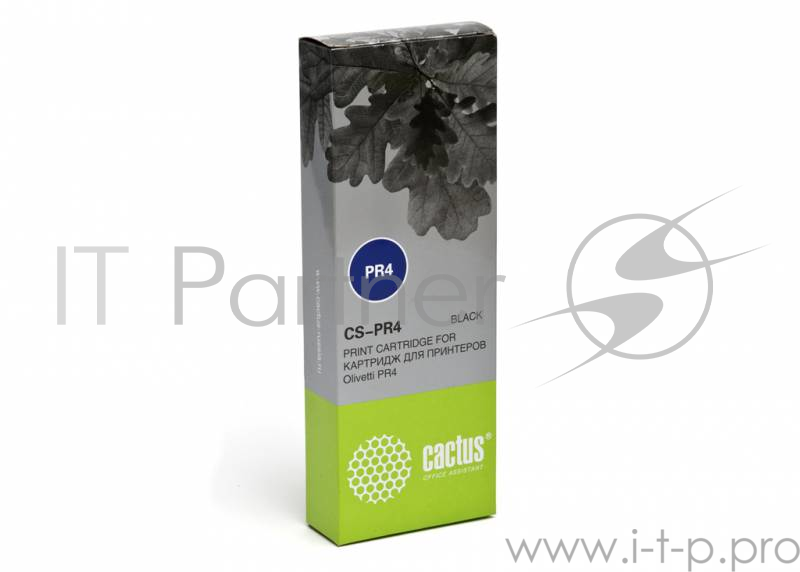 Картридж ленточный Cactus CS-PR4 черный для Olivetti PR4