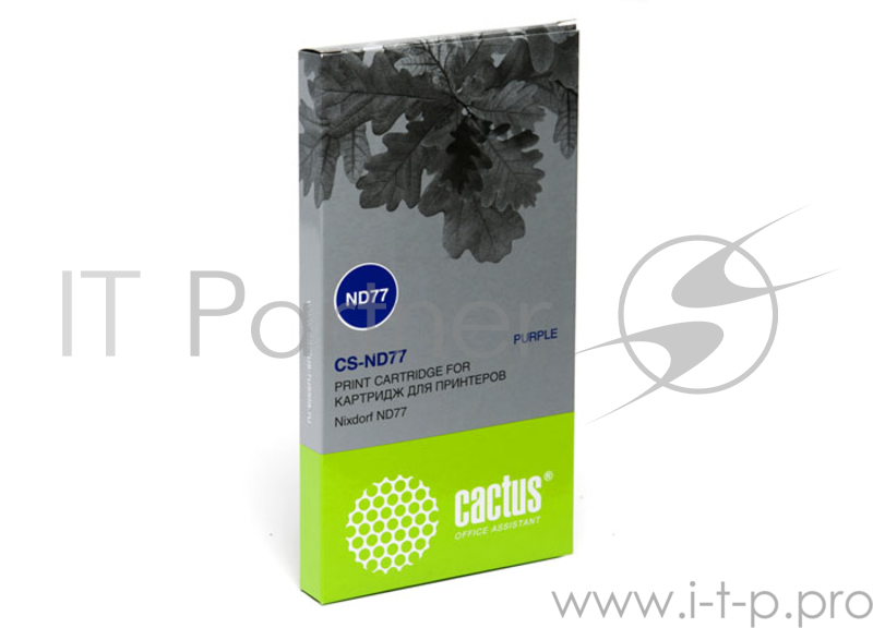 Картридж ленточный Cactus CS-ND77 пурпурный для Nixdorf ND77 (3000000стр.)