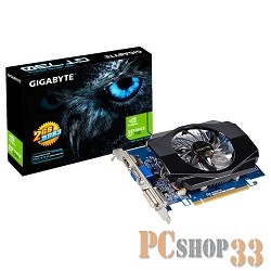 Видеокарта GIGABYTE GV-N730D3-2GI 2ГБ (GeForce GT 730, DDR3, D-Sub, DVI, HDMI) (PCI-E)
