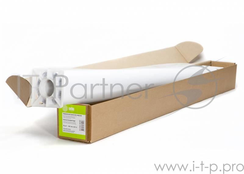 Бумага Cactus CS-LFP80-1067457 42(A0+) 1067мм-45.7м/белый для струйной печати втулка:50.8мм (2)