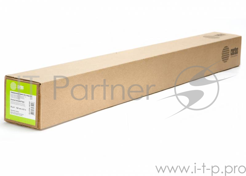 Бумага Cactus CS-LFP80-1067457 42(A0+) 1067мм-45.7м/белый для струйной печати втулка:50.8мм (2)