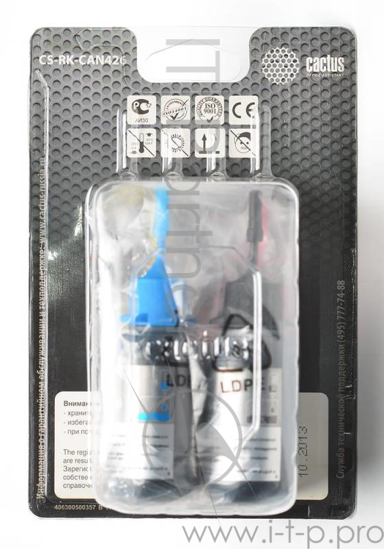 Заправка для ПЗК Cactus CS-RK-CAN426 многоцветный 4x30мл для Canon Pixma iP4840