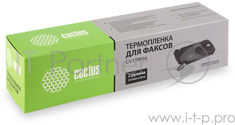 Термопленка Cactus CS-TTRP54 (2шт) 35м для Panasonic KX-FP141/143/145/148