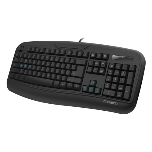 Клавиатура Gigabyte FORCE K3 Gaming Keyboard USB 2.0, Membrane,Key Profile-Standard, Matt Black