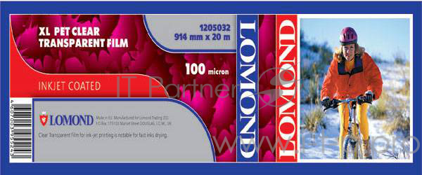 Пленка Lomond Белая полипропиленовая бесклеевая липкая пленка для струйной печати. (610мм х 30мх 50